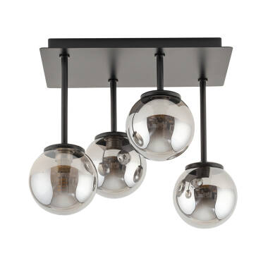 Image of Edit Tulia 4 Light Semi-Flush Bar Ceiling Pendant