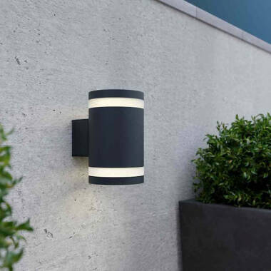Suri Mayfair Solar LED Outdoor Up & Down Wall Light