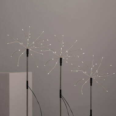 Suri Dandelion Solar LED Stake Light - Set of 3