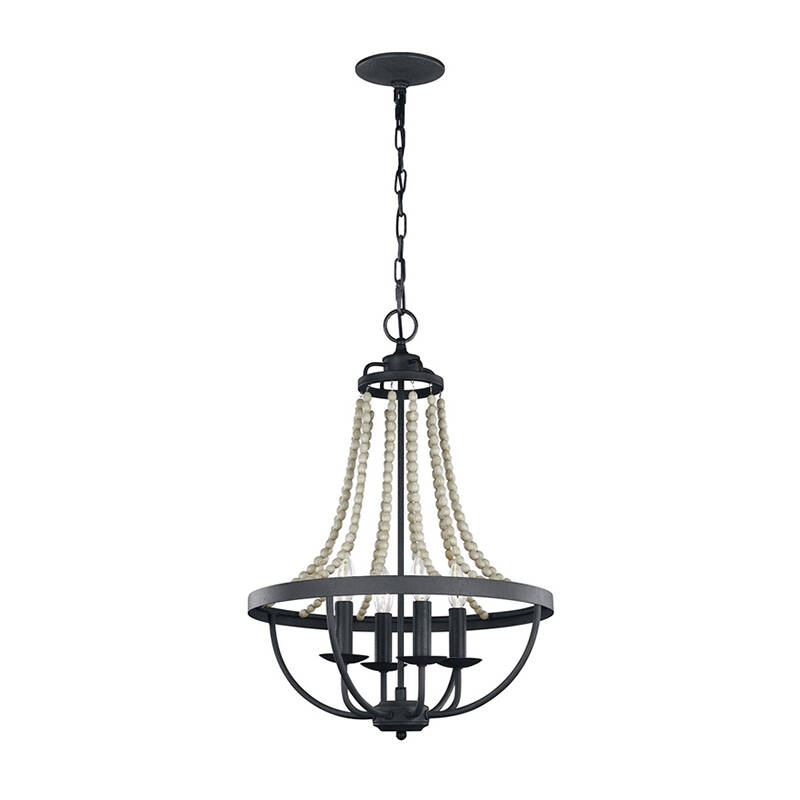 Image of Feiss Nori 4 Light Chandelier