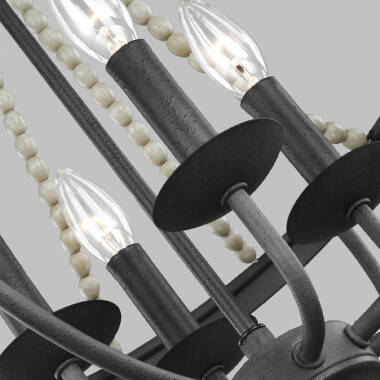Image of Feiss Nori 4 Light Chandelier