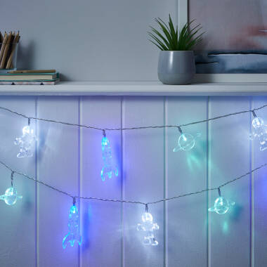 Glow Space Battery Operated LED String Lights - 20 Lights