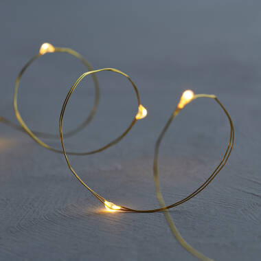 Sirius 15.9M Knirke LED Gold Micro Wire Fairy Lights