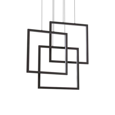 Frame LED Square Bar Ceiling Pendant