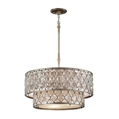 Elstead Lucia 6 Light Chandelier