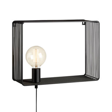 Shelf Flush Wall Light with Plug