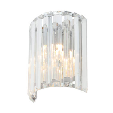 Forum Pegasi Glass Flush Wall Light