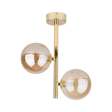 Edit Estera 2 Light Semi-Flush Ceiling Light