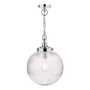 Dar Tamara Glass Ceiling Pendant Light