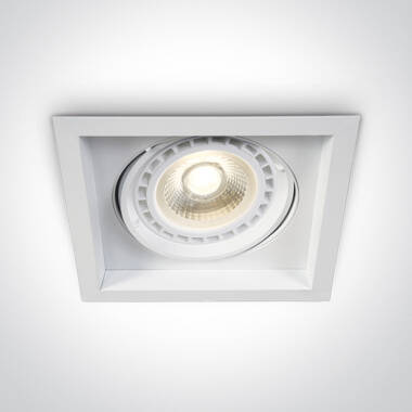 Cosmic Square AR111 GU10 Recessed Fixed Downlight