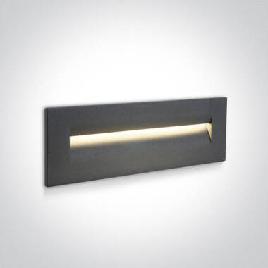 Block 250 LED Outdoor Recessed Wall Light