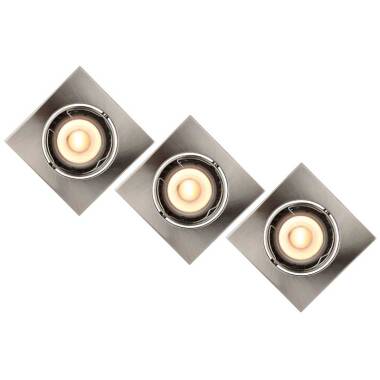 Lucide Focus Square Recessed Fixed Downlight