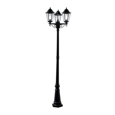 Searchlight Alex Black Outdoor Lamp Post