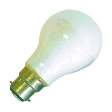 25W White GLS Bulb Bayonet Cap