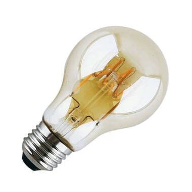 4W Very Warm White LED Decorative Filament GLS Bulb with Dusk to Dawn Sensor Screw Cap