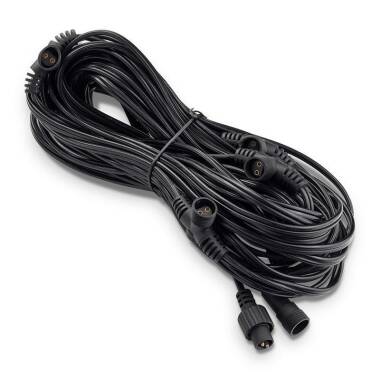 EasyFit 12V Garden Lights 15M Main Cable with 6 Connectors