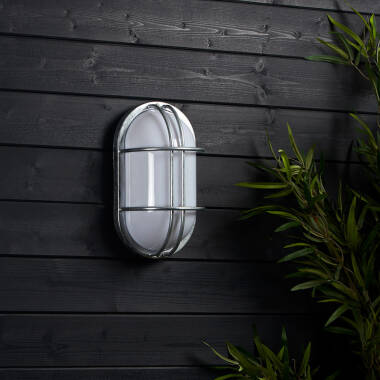 Edit Coastal Fjord Oval Outdoor Flush Wall Light