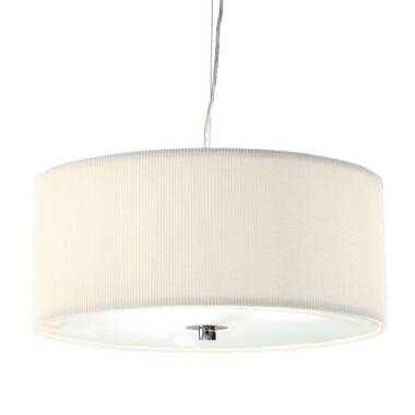 Dar Zaragoza 3 Light Ceiling Pendant Light