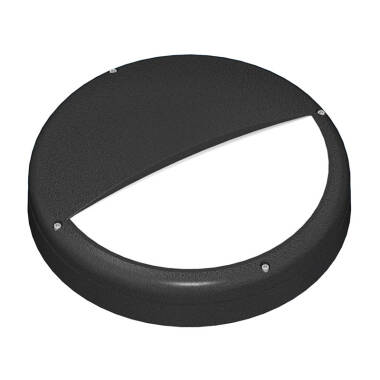 Typhoon 19W Cool White LED Bulkhead with Grille