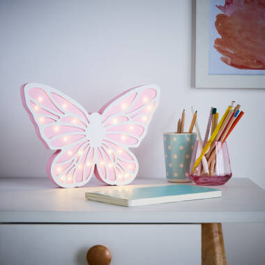 Glow Butterfly Battery Operated LED Table Light