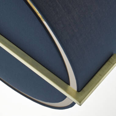 Image of Dar Santino Fabric Ceiling Pendant Light