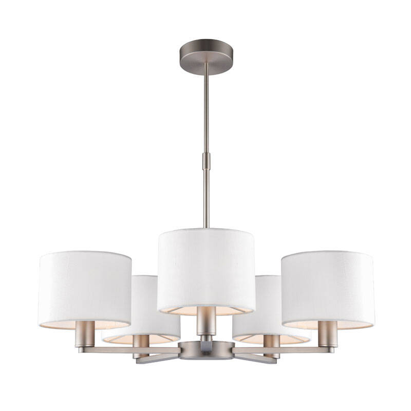 Image of Endon Daley 5 Arm Ceiling Pendant Light