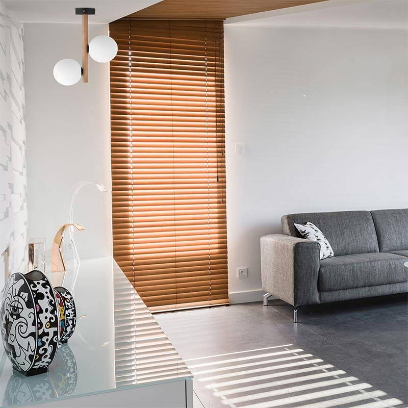 Image of Edit Estera 2 Light Semi-Flush Ceiling Light