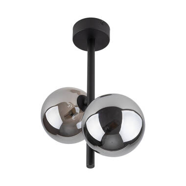 Image of Edit Estera 2 Light Semi-Flush Ceiling Light