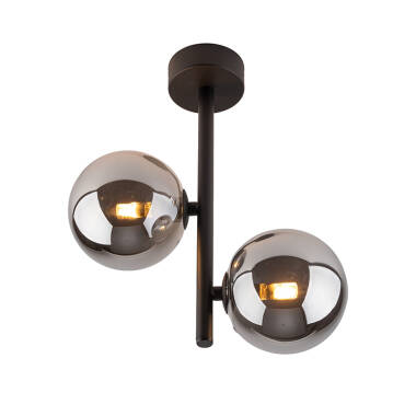 Image of Edit Estera 2 Light Semi-Flush Ceiling Light