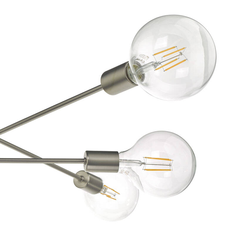 Image of Dar Alana 6 Arm Ceiling Pendant Light