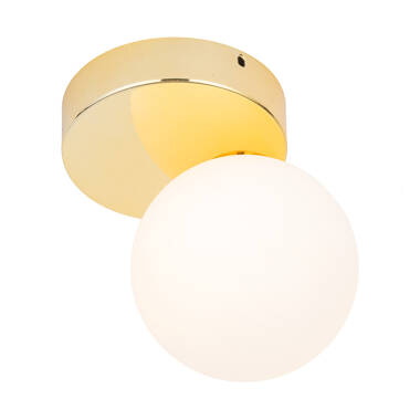 Image of Edit Bianca Flush Ceiling Light