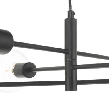 Image of Dar Alana 6 Arm Ceiling Pendant Light
