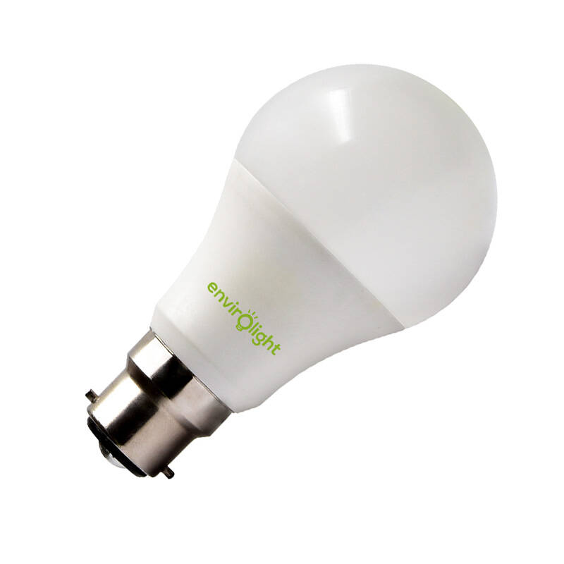 Image of Envirolight 10W Dimmable LED GLS Bulb Bayonet Cap