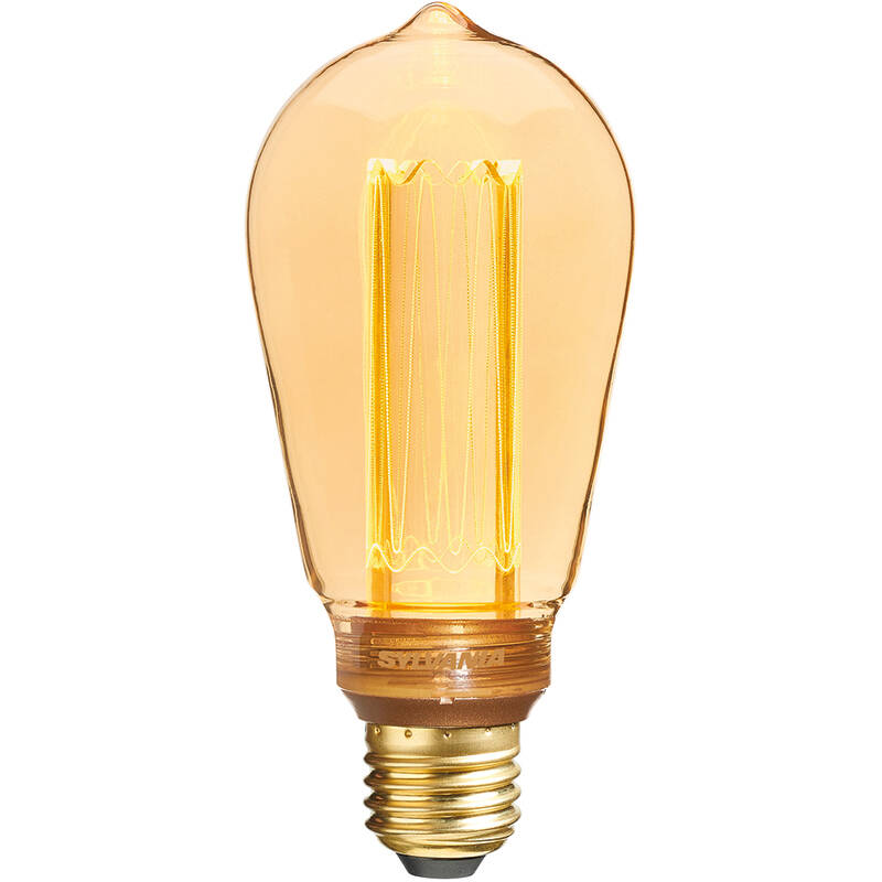 Image of Sylvania 2.5W Very Warm White Squirrel Cage Bulb Screw Cap
