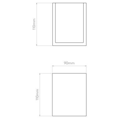 Image of Astro Parma 110 Wall Light