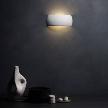 Image of Astro Milo Ceramic Up & Down Wall Light