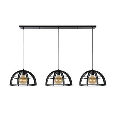 Image of Lucide Dikra 3 Light Bar Ceiling Pendant Light
