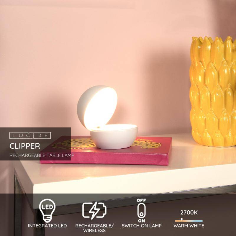 Image of Lucide Clipper LED Table Lamp