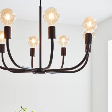 Image of Amistoso 8 Arm Ceiling Pendant Light