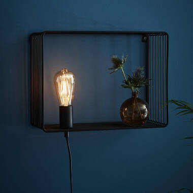 Image of Shelf Flush Wall Light with Plug