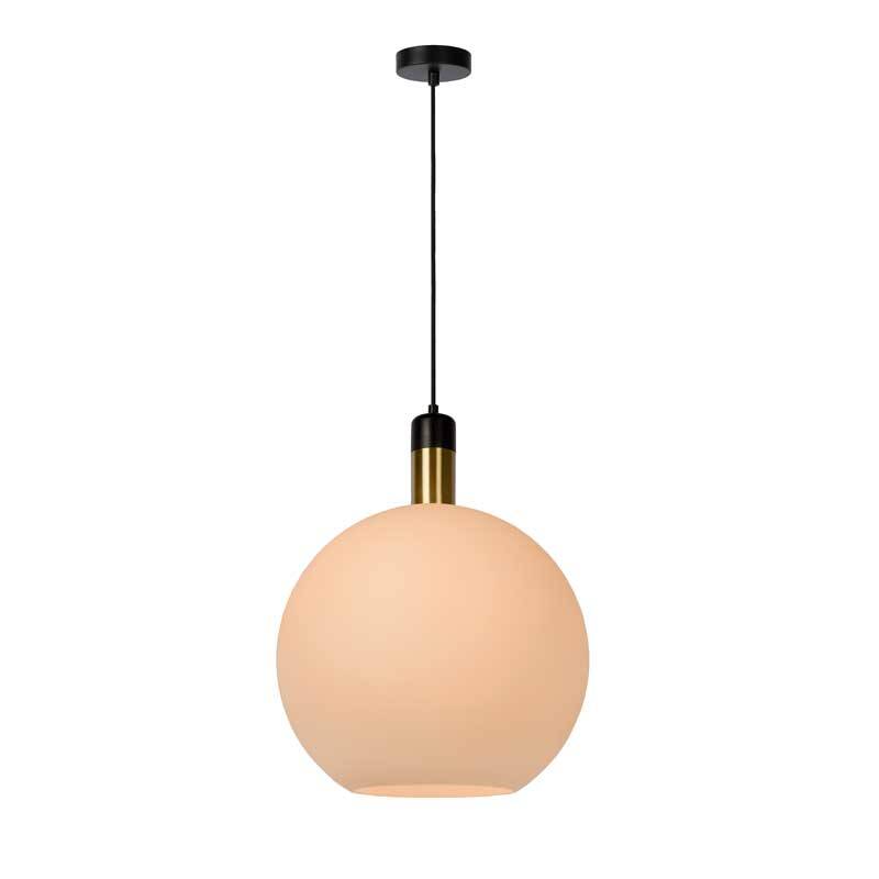 Image of Lucide Large Julius Glass Ceiling Pendant Light