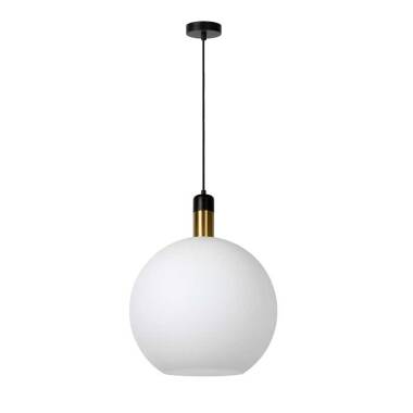 Image of Lucide Large Julius Glass Ceiling Pendant Light