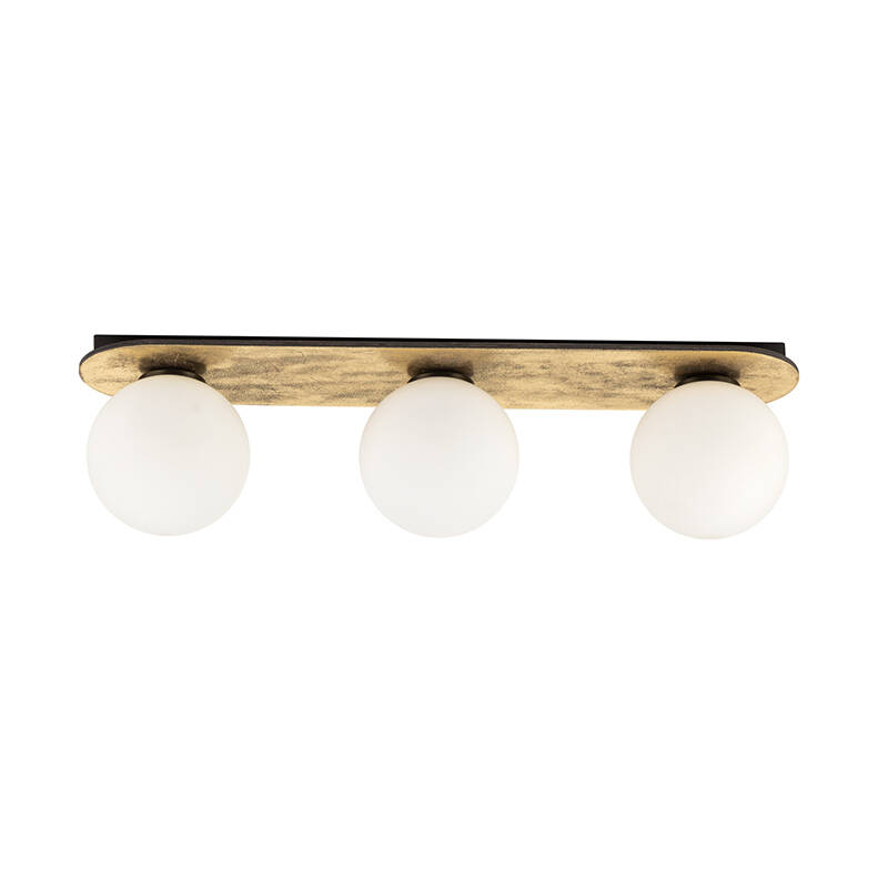 Image of Edit Flora 3 Light Flush Ceiling Light