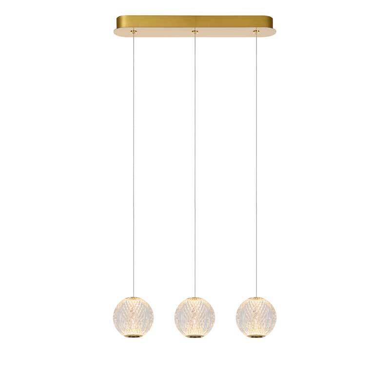 Image of Lucide Cintra 3 Light LED Bar Pendant