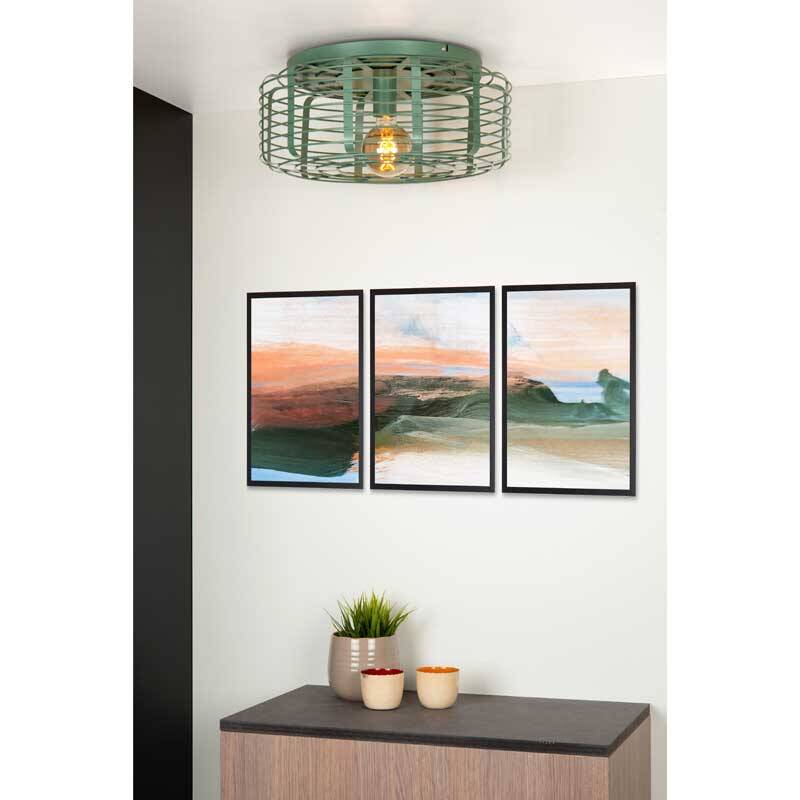 Image of Lucide Melopee 45cm Flush Ceiling Light