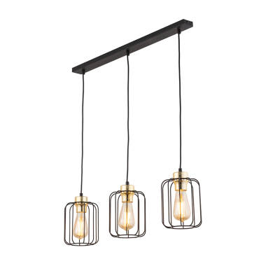 Image of Edit Galaxy 3 Light Bar Ceiling Pendant