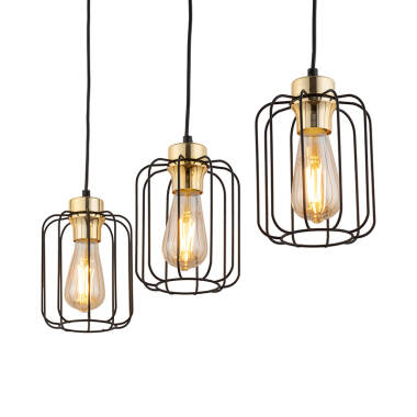 Image of Edit Galaxy 3 Light Bar Ceiling Pendant