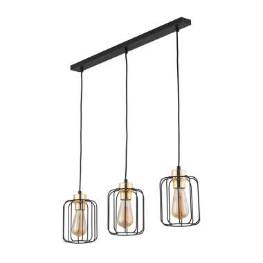 Image of Edit Galaxy 3 Light Bar Ceiling Pendant