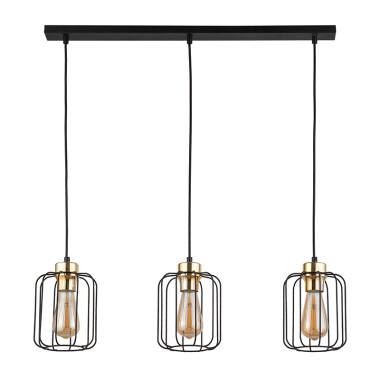 Image of Edit Galaxy 3 Light Bar Ceiling Pendant