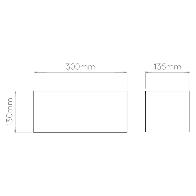 Image of Astro Ashino Wide Wall Light